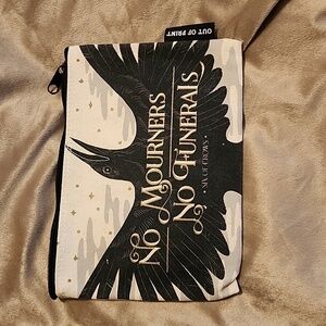 Six of Crows Grishaverse Canvas Pouch (nwot)